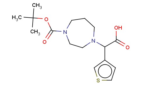 1-BOC-4-(CARBOXY-THIOPHEN-3-YL-METHYL)-[1,4]DIAZEPANE